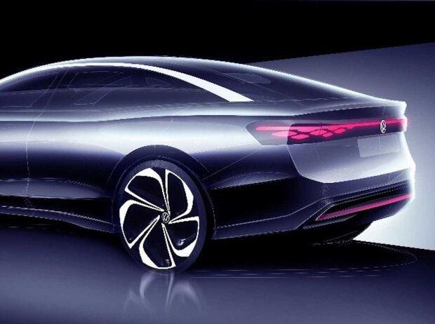 Volkswagen ID. Aero Concept Teaser Volkswagen ID. Aero Concept Teaser