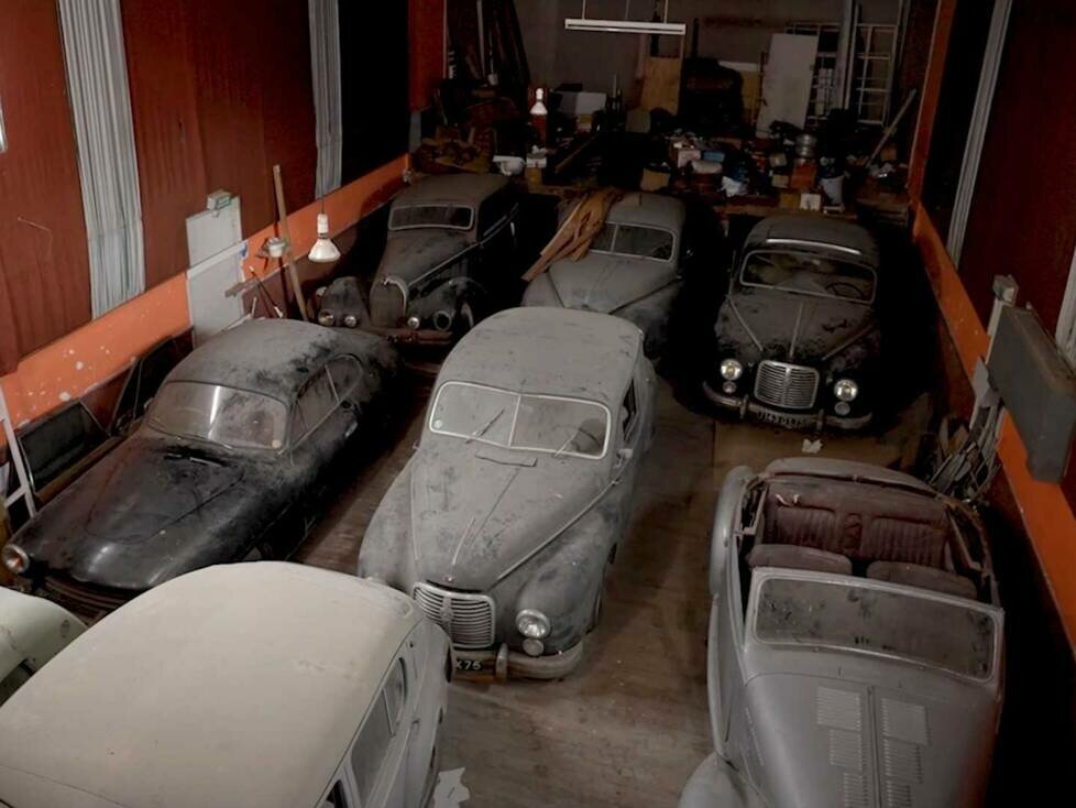 Scheunenpfund mit dem seltenen Talbot Lago T26 GSL