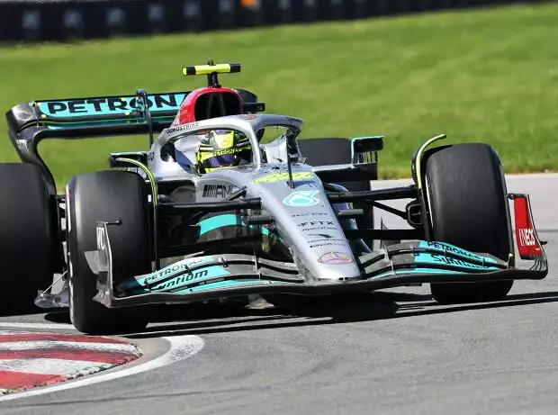 Lewis Hamilton im Mercedes W13 beim Kanada-Grand-Prix 2022 in Montreal Titel-Bild zur News: Lewis Hamilton im Mercedes W13 beim Kanada-Grand-Prix 2022 in Montreal
