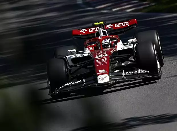 Guanyu Zhou (Alfa Romeo) beim Formel-1-Rennen in Kanada 2022 Titel-Bild zur News: Guanyu Zhou (Alfa Romeo) beim Formel-1-Rennen in Kanada 2022