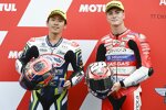 Ayumu Sasaki (Max Racing) und Izan Guevara (Aspar) 