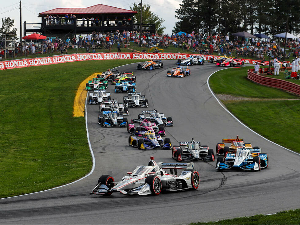 Start zum IndyCar-Rennen in Mid-Ohio 2020