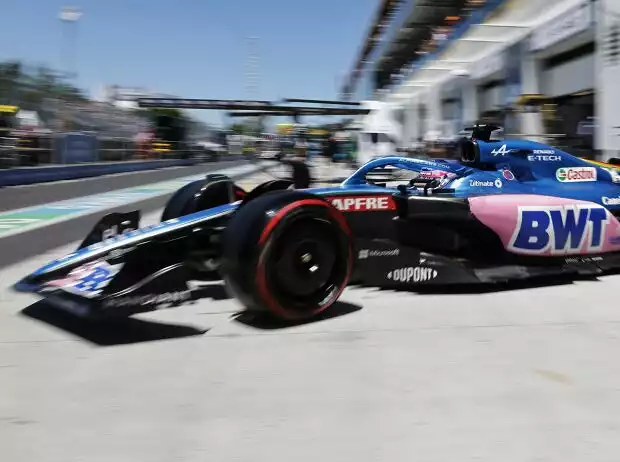Fernando Alonso im Alpine A522 in der Formel-1-Saison 2022 Titel-Bild zur News: Fernando Alonso im Alpine A522 in der Formel-1-Saison 2022