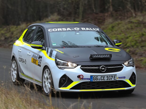 Titel-Bild zur News: Opel Corsa-e Rally