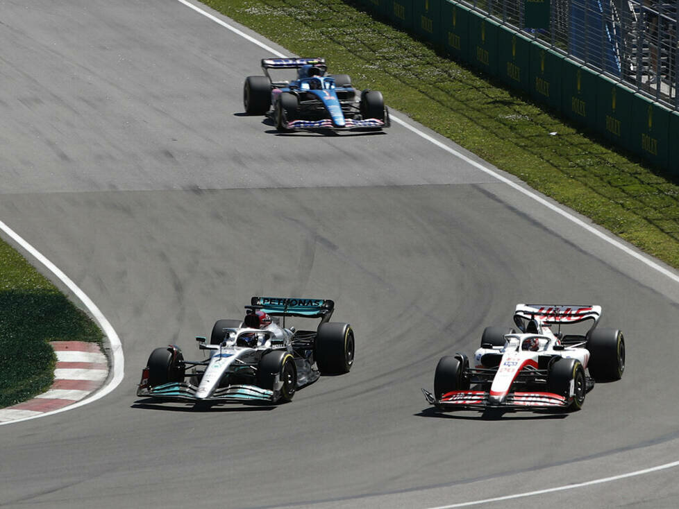 George Russell, Kevin Magnussen