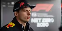 Max Verstappen gibt vor dem Formel-1-GP in Silverstone ein Interview