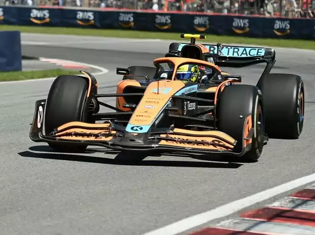 Lando Norris im McLaren MCL36 für die Formel-1-Saison 2022 Titel-Bild zur News: Lando Norris im McLaren MCL36 für die Formel-1-Saison 2022
