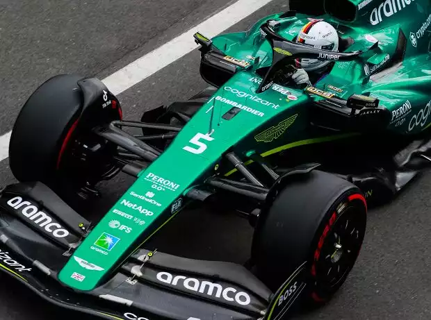 Titel-Bild zur News: Sebastian Vettel im Aston Martin AMR22 beim Formel-1-Rennen 2022 in Silverstone