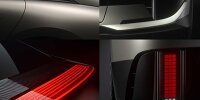 Bild zum Inhalt: Hyundai Ioniq 6 (2023) zeigt Seriendetails in neuen Teasern