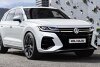 Bild zum Inhalt: VW Touareg (2023) zeigt Facelift auf inoffiziellem Rendering
