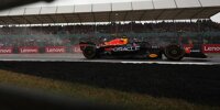 Sergio Perez (Red Bull RB18) im Qualifying zum Formel-1-Rennen von Silverstone 2022