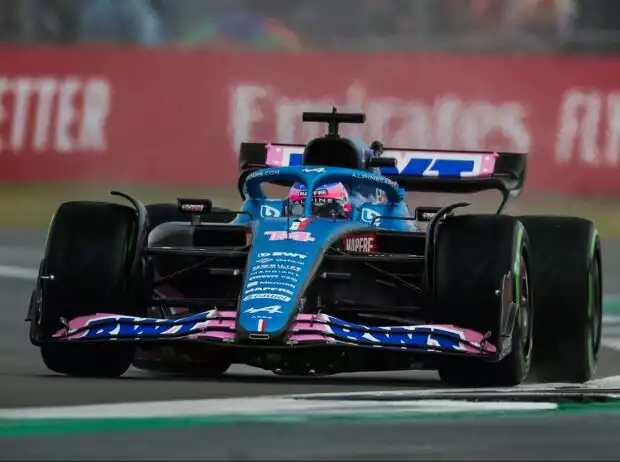 Titel-Bild zur News: Fernando Alonso im Alpine A522 im Formel-1-Qualifying 2022 in Silverstone