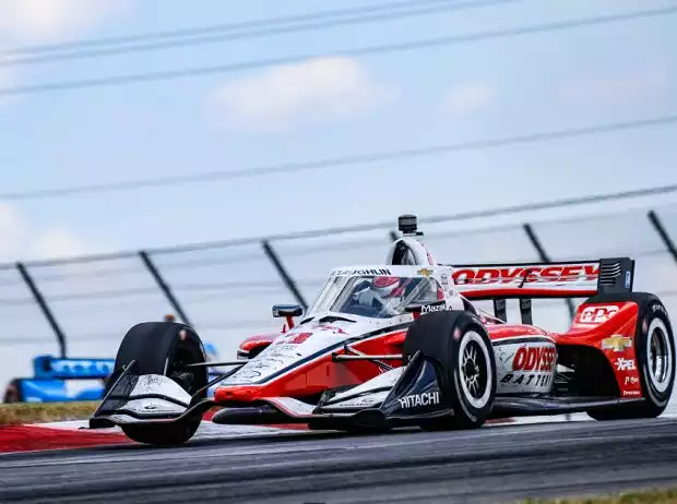 Scott McLaughlin, Alex Palou Titel-Bild zur News: Scott McLaughlin, Alex Palou