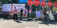 DTM, Norisring, Extinction Rebellion, Protest, Plakate