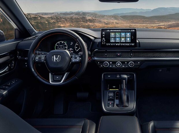 Titel-Bild zur News: Honda CR-V (2023) Interior Teaser Slider