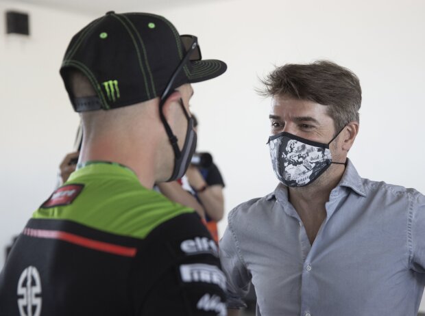 Carlos Checa, Jonathan Rea Carlos Checa, Jonathan Rea