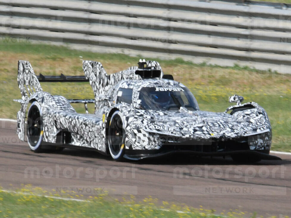 Hypercar von Ferrari in Fiorano