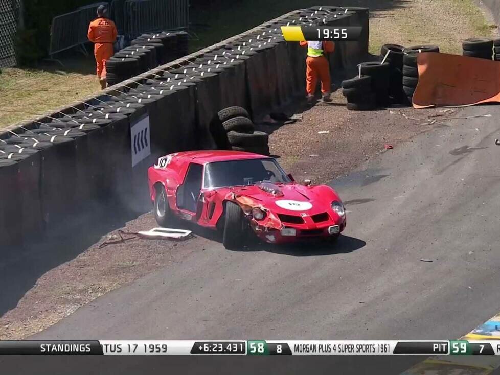 Ferrari-Breadvan in Le Mans