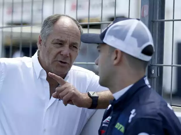 Felipe Fraga, Gerhard Berger Titel-Bild zur News: Felipe Fraga, Gerhard Berger
