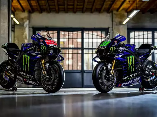 Yamaha YZR-M1 von Fabio Quartararo und Franco Morbidelli für die MotoGP-Saison 2022 Titel-Bild zur News: Yamaha YZR-M1 von Fabio Quartararo und Franco Morbidelli für die MotoGP-Saison 2022