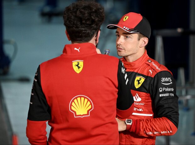 Mattia Binotto, Charles Leclerc