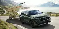 Bild zum Inhalt: Toyota Highlander (2023) rollt aufgefrischt ins neue Modelljahr