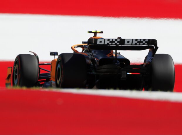 Titel-Bild zur News: Lando Norris (McLaren MCL36) beim Qualifying zum Formel-1-Rennen in Spielberg 2022
