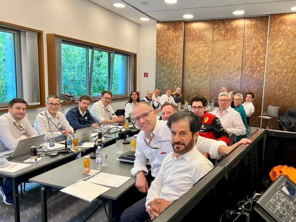Meeting der Formel-1-Kommission