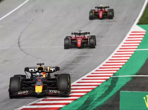 Max Verstappen, Charles Leclerc, Carlos Sainz Titel-Bild zur News: Max Verstappen, Charles Leclerc, Carlos Sainz