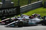 Mick Schumacher (Haas) und Lewis Hamilton (Mercedes) 