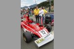 Zak Brown am Ferrari von Niki Lauda