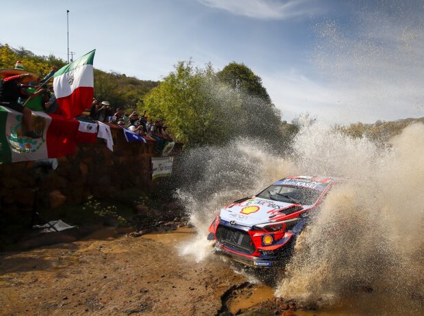 Titel-Bild zur News: Ott Tänak bei der Rallye Mexiko 2020