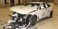 Bild zum Inhalt: BMW i4 erhält nur vier Sterne im EuroNCAP-Crashtest
