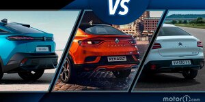 Vergleich: Citroën C4 X vs. Peugeot 408 vs. Renault Arkana