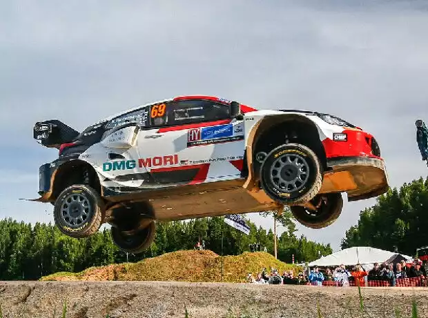 Kalle Rovanperä im Toyota GR Yaris Rally1 bei der Rallye Estland 2022 Titel-Bild zur News: Kalle Rovanperä im Toyota GR Yaris Rally1 bei der Rallye Estland 2022