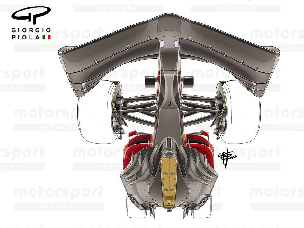 Formel-1-Unterboden der "Ground-Effect-Cars"