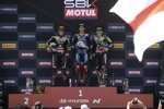 Jonathan Rea, Toprak Razgatlioglu und Alex Lowes 