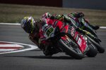 Alvaro Bautista vor Jonathan Rea