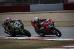 Alvaro Bautista vor Jonathan Rea