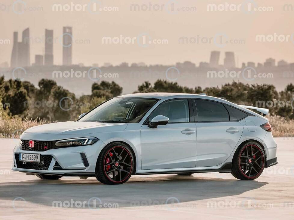 Honda Civic Type R (2022) Rendering