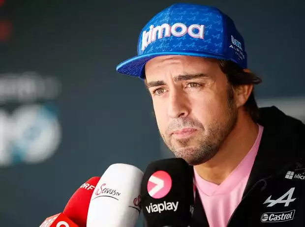 Fernando Alonso (Alpine) Titel-Bild zur News: Fernando Alonso (Alpine)