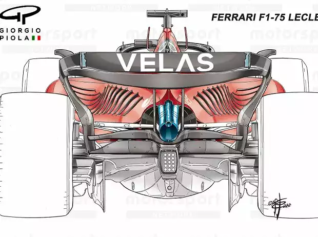 Ferrari F1-75 Titel-Bild zur News: Ferrari F1-75