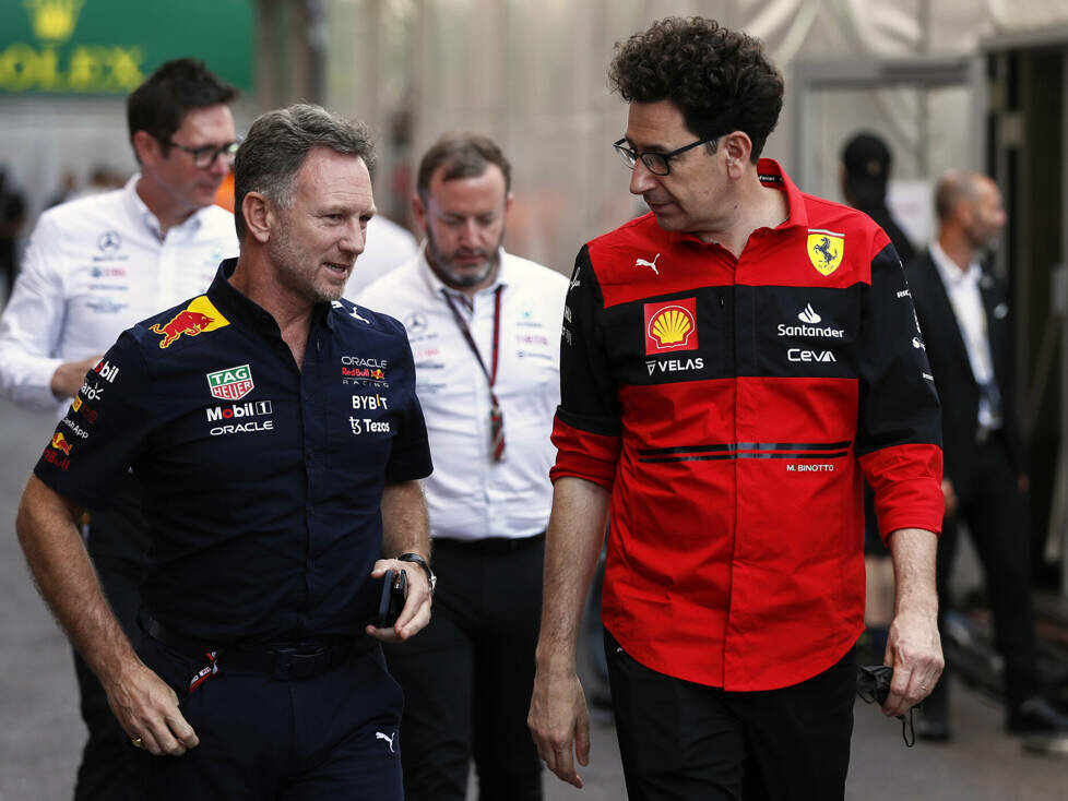 Christian Horner, Mattia Binotto