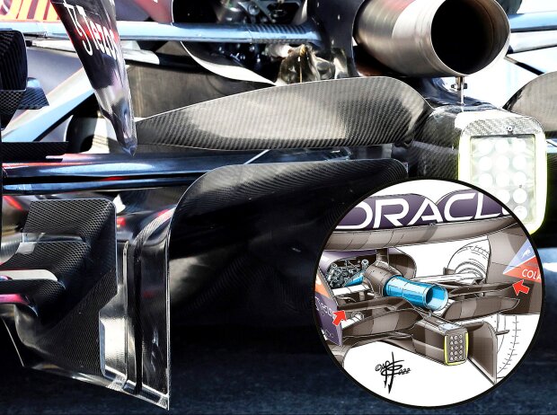 Beam-Wing beim Red Bull RB18 Beam-Wing beim Red Bull RB18