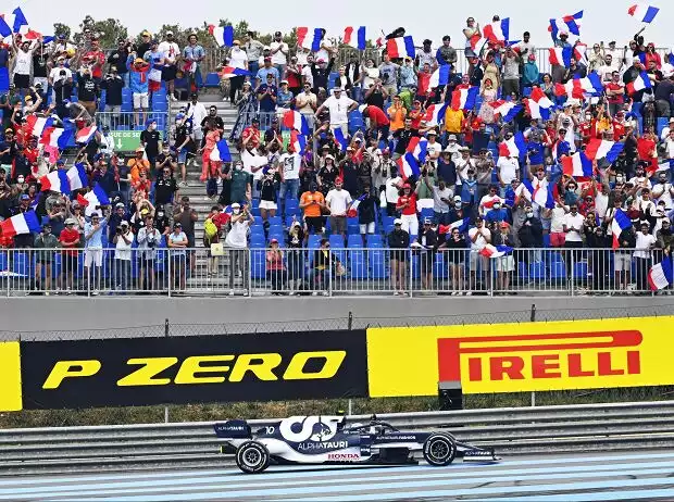 Pierre Gasly (AlphaTauri) beim Formel-1-Rennen 2021 in Le Castellet (Frankreich) Titel-Bild zur News: Pierre Gasly (AlphaTauri) beim Formel-1-Rennen 2021 in Le Castellet (Frankreich)