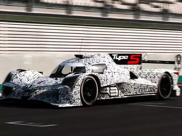 Titel-Bild zur News: Der Acura ARX-06 hat sein Testprogramm in Angriff genommen