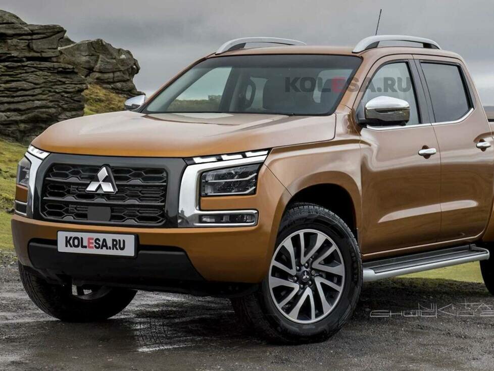 Mitsubishi L200 (2023) als Rendering