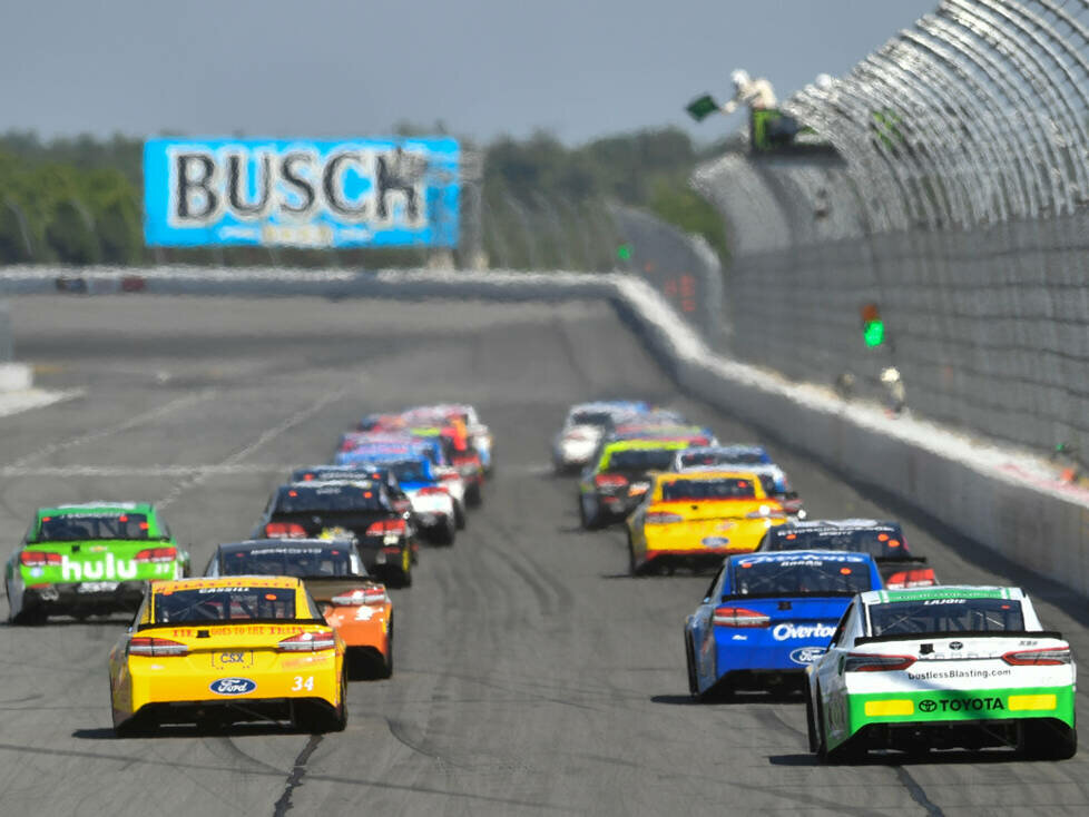 Start zum NASCAR-Rennen auf dem Pocono Raceway 2017