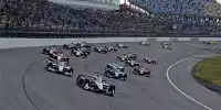 Start zum IndyCar-Rennen auf dem Iowa Speedway in Newton 2020