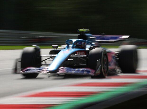 Titel-Bild zur News: Esteban Ocon (Alpine A522) beim Formel-1-Rennen in Spielberg 2022